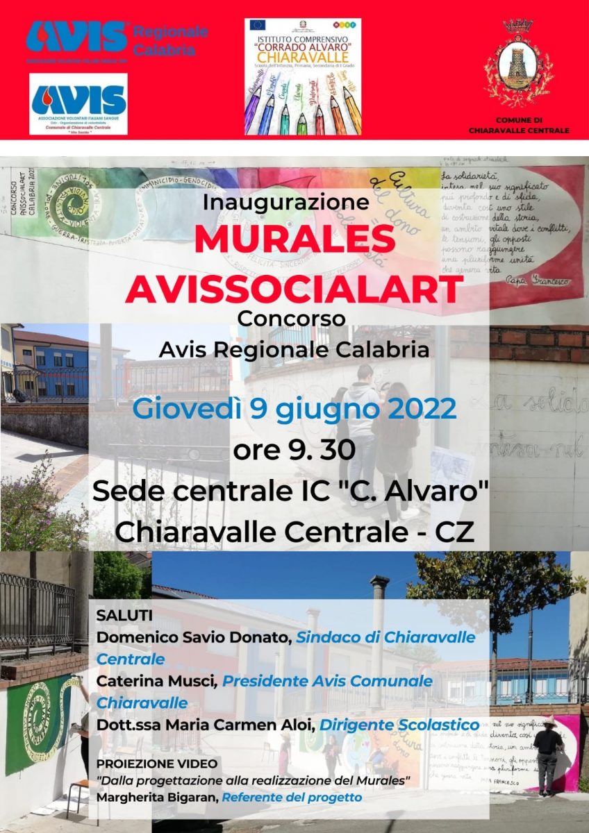 AVIS SocialArt: inaugurazione Murales