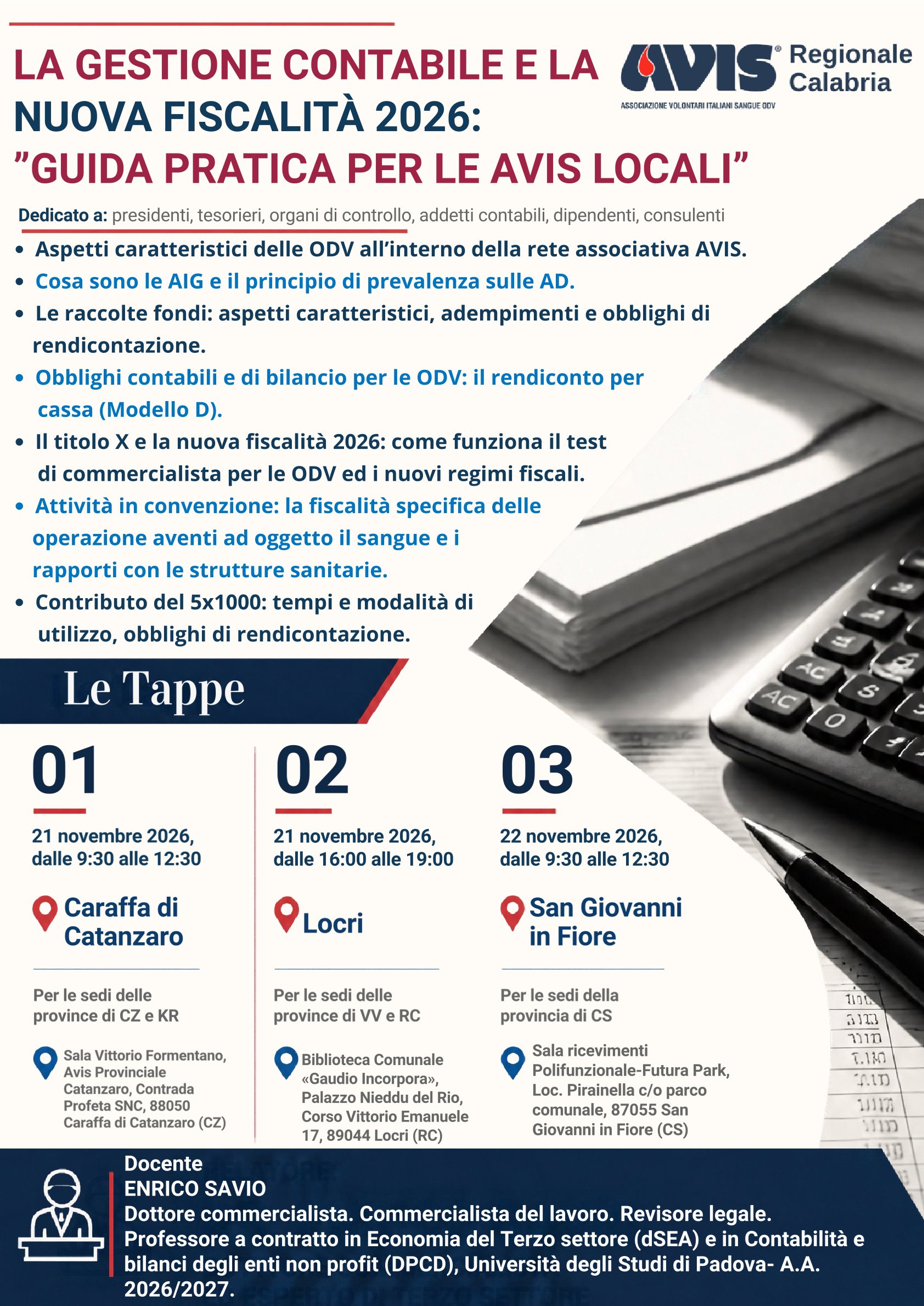 Locandina convegno sulla fiscalità novembre 2026 - Copia-1